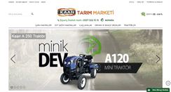 Desktop Screenshot of kaantarimmarketi.com